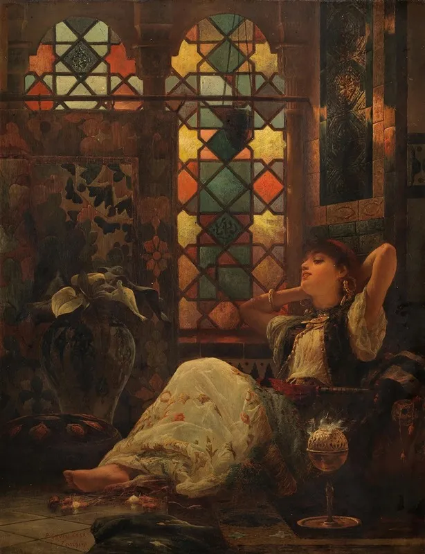 The Nautch Girl Wall Art by Robert Gavin - High-Resolution Digital Print