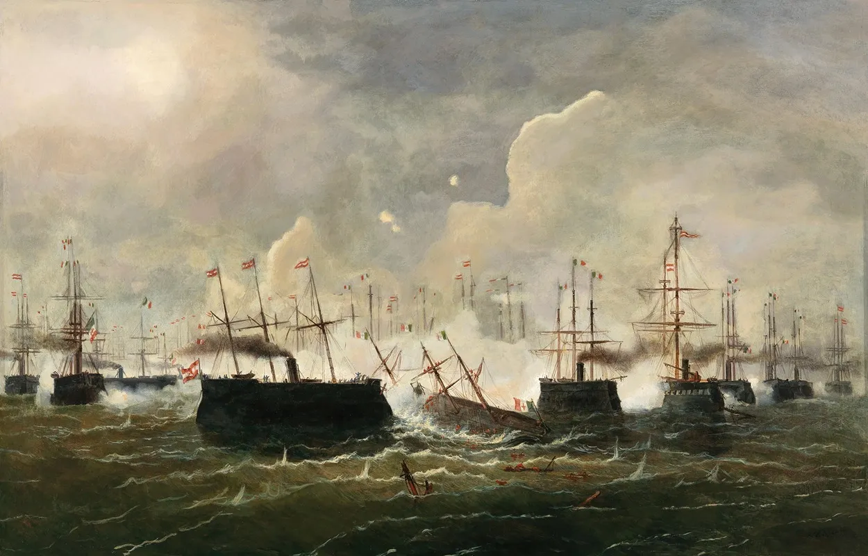 The Naval Battle Of Lissa