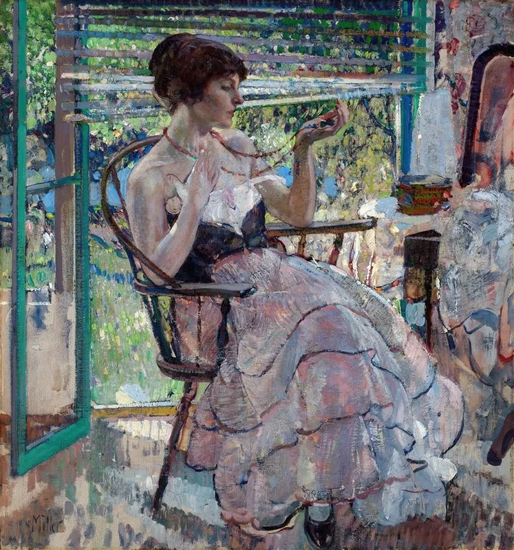 The Necklace Wall Art by Richard E. Miller - High-Resolution Digital Print