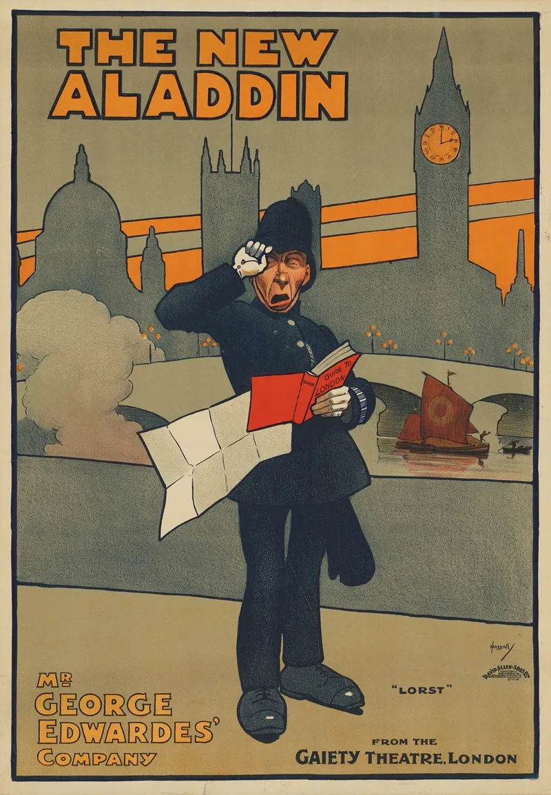 The New Aladdin Mr George Edwardes Company