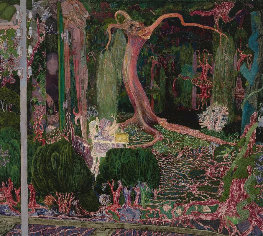 The New Generation Wall Art by Jan Toorop - High-Resolution Digital Print