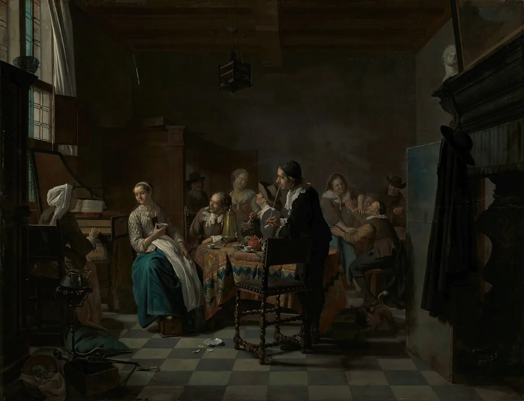 The New Song Wall Art by Jan Josef Horemans the Younger - High-Resolution Digital Print