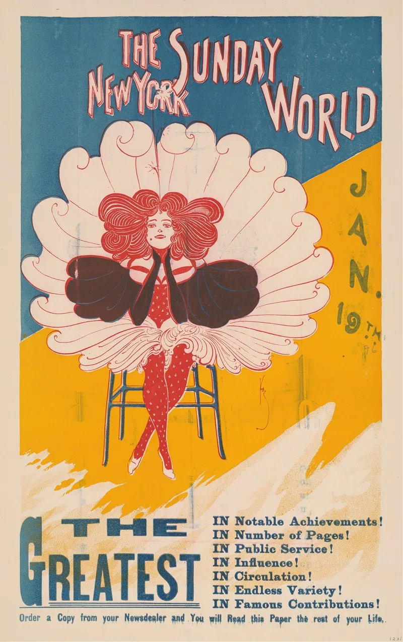 New York Sunday World Posters