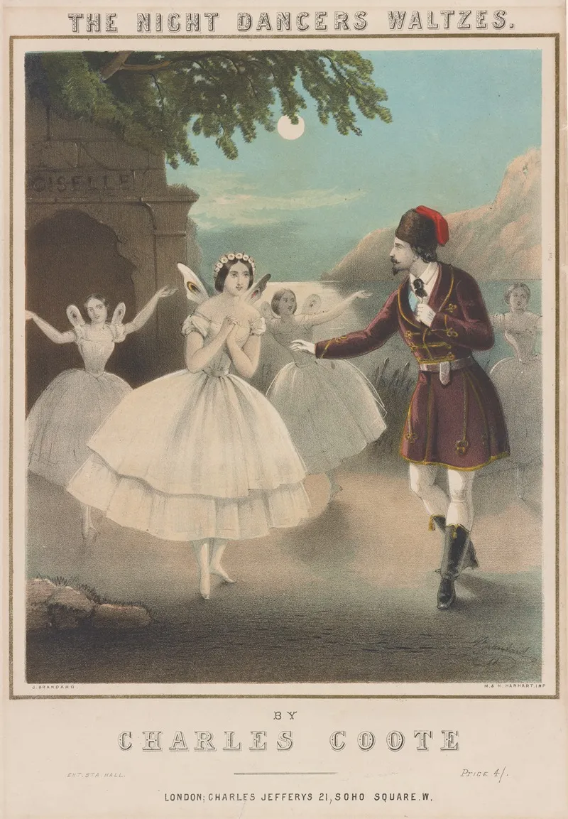 The Night Dancers Waltzes Wall Art by John Brandard - High-Resolution Digital Print