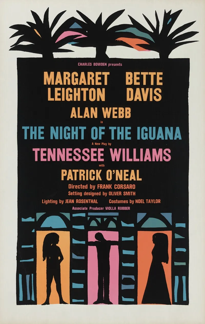 The Night Of The Iguana Wall Art by Artcraft Lithograph - High-Resolution Digital Print