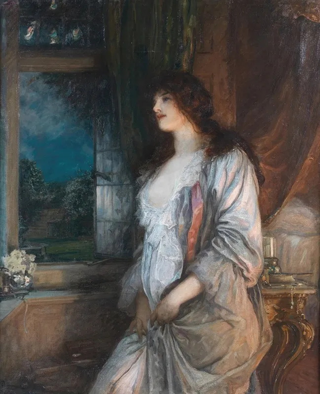 The Nightingales Song 2 Wall Art by Robert Walker Macbeth - High-Resolution Digital Print