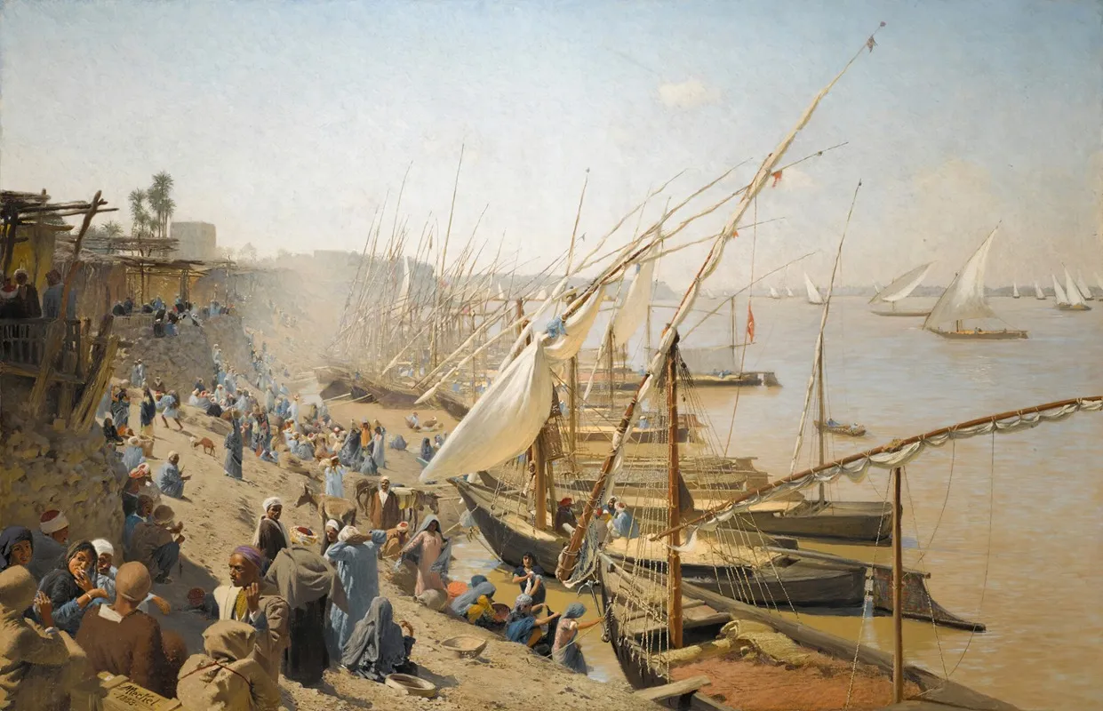 The Nile At Bulak