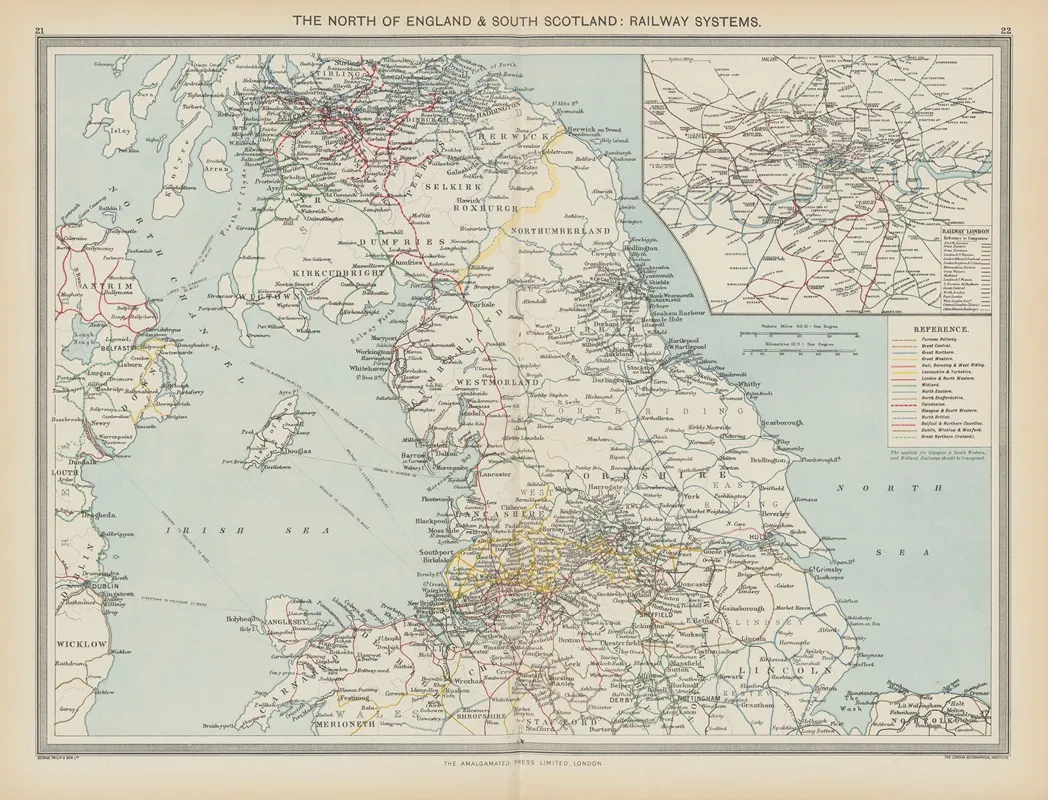 The North Of England And South Scotland Railway Systems