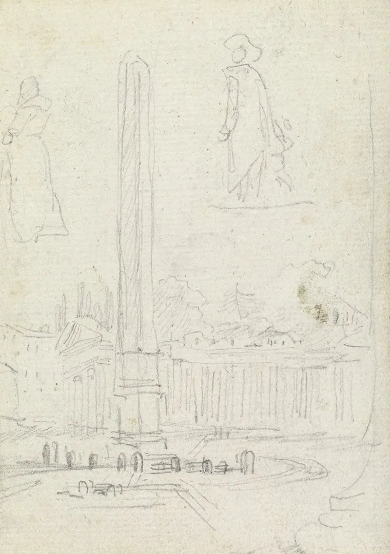 The Obelisk In Saint Peters Square