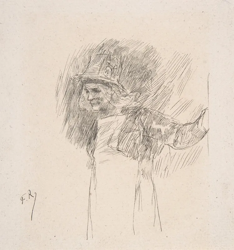 The Old Flemish Woman La Vieille Flamande
