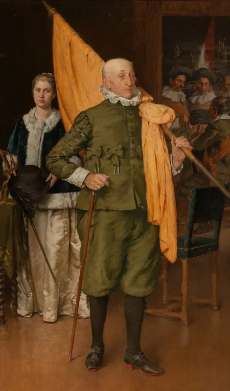 The Old Guard Of The House Of Orange Wall Art by Walter MacEwen - High-Resolution Digital Print