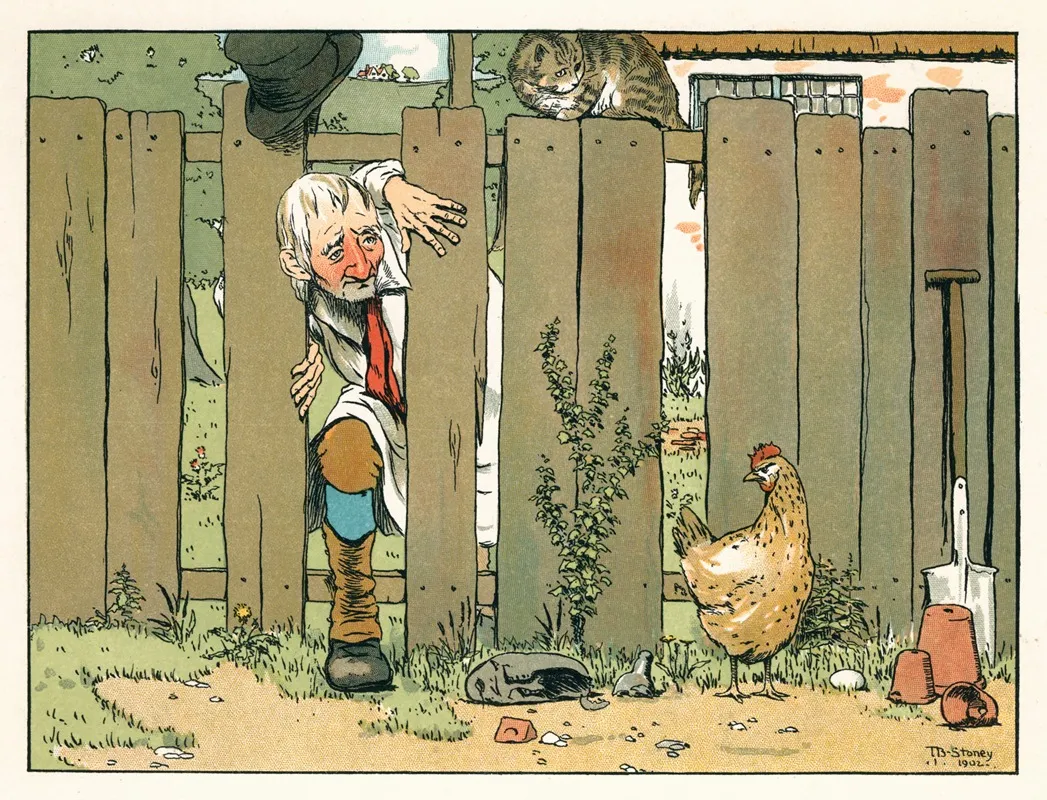 The Old Man Who Lived In A Wood Pl 09 Wall Art by T. Butler-Stoney - High-Resolution Digital Print