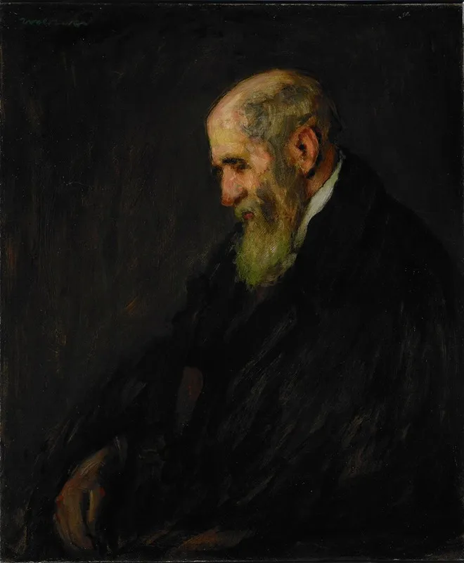 The Old Man Wall Art by Carl Gustav Waldeck - High-Resolution Digital Print