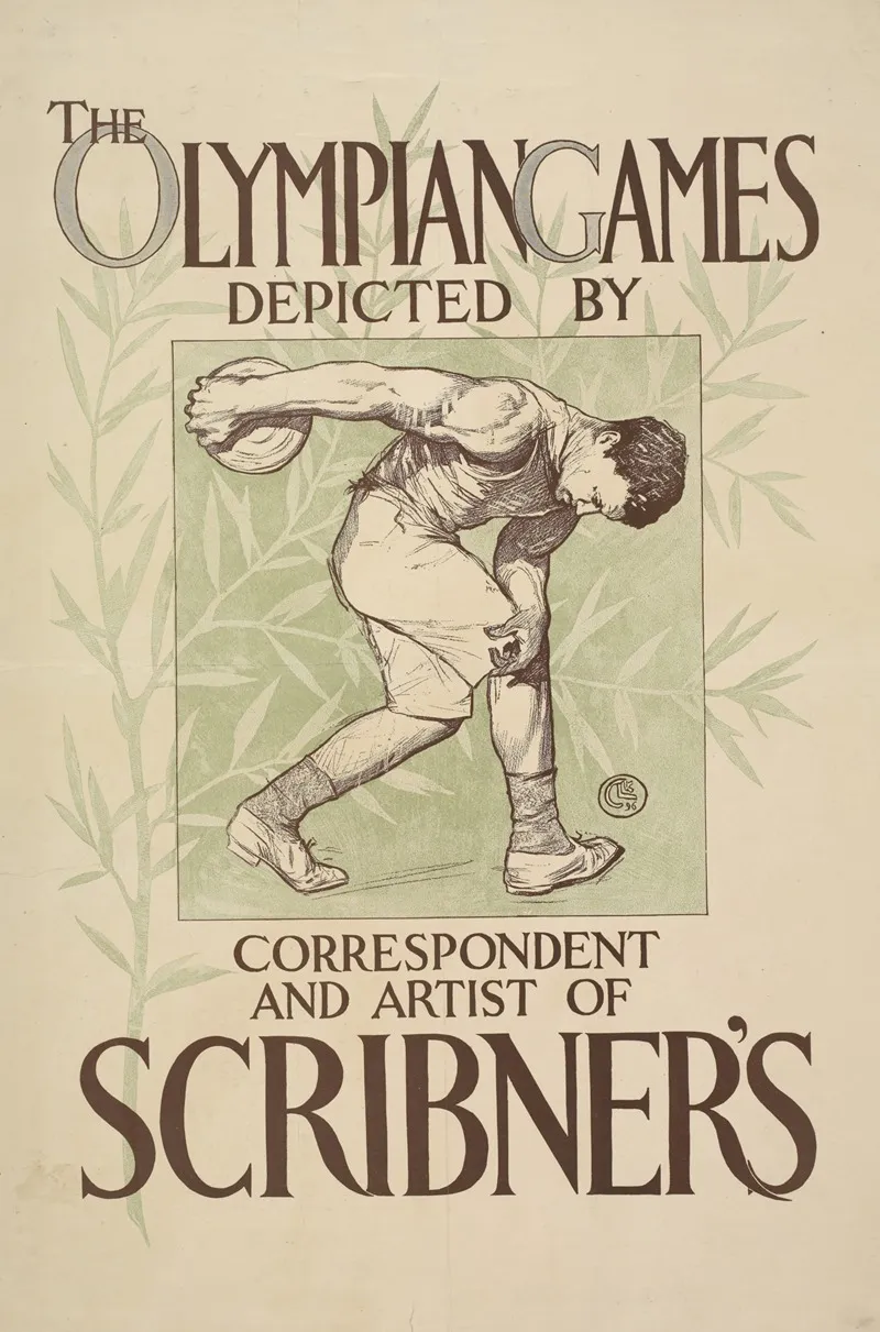 The Olympian Games Scribners Wall Art by Anonymous - High-Resolution Digital Print