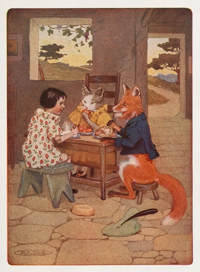 The One Who Ate The Least Was Pinocchio Wall Art by Maria Louise Kirk - High-Resolution Digital Print