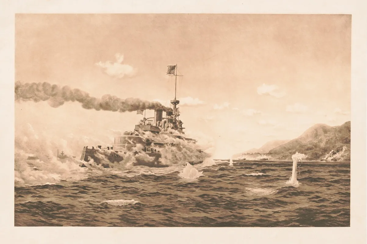 The Oregon At Santigo Wall Art by Arthur Radclyffe Dugmore - High-Resolution Digital Print