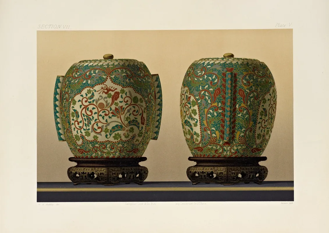 The Ornamental Arts Of Japan Pl 088