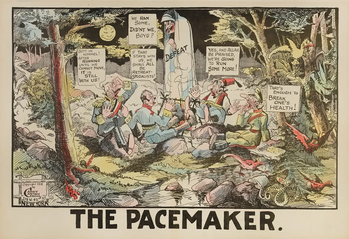 The Pacemaker Wall Art by Carey Cartoon Service - High-Resolution Digital Print