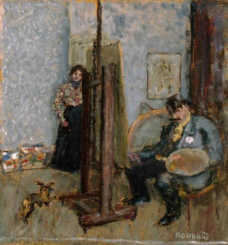 The Painters Studio 4 Wall Art by Pierre Bonnard - High-Resolution Digital Print
