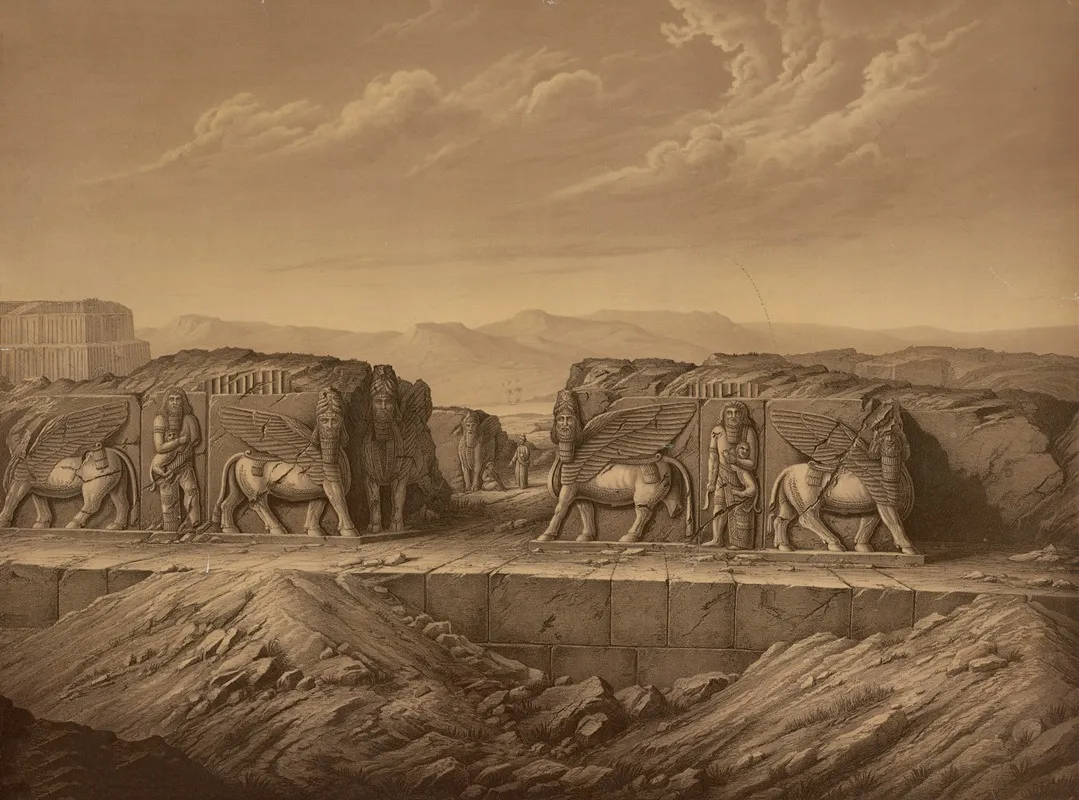 The Palace Of Sargon Ii Khorsabad
