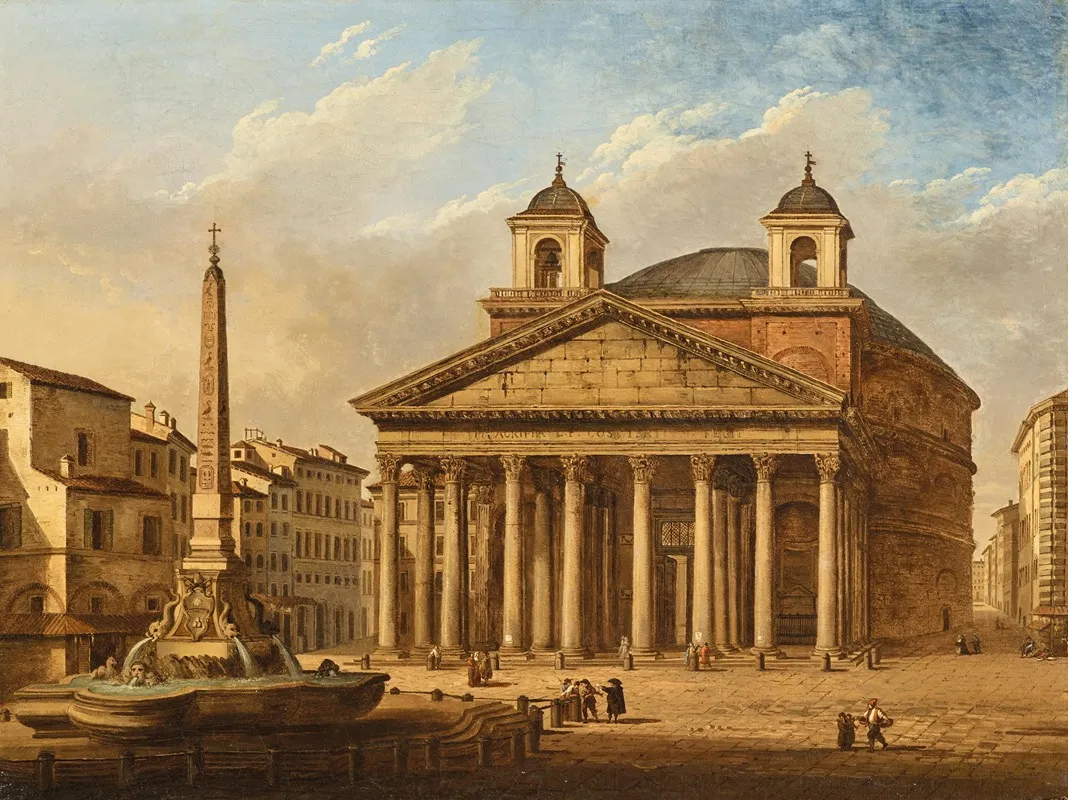 The Pantheon 2 Wall Art by Giacomo van Lint - High-Resolution Digital Print