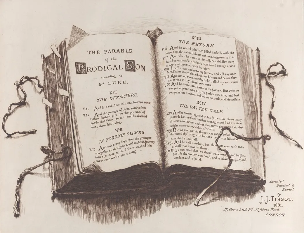 The Parable Of The Prodigal Son Frontispiece