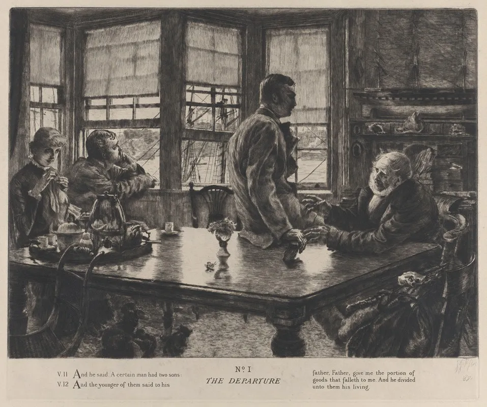 The Parable Of The Prodigal Son The Departure No 1
