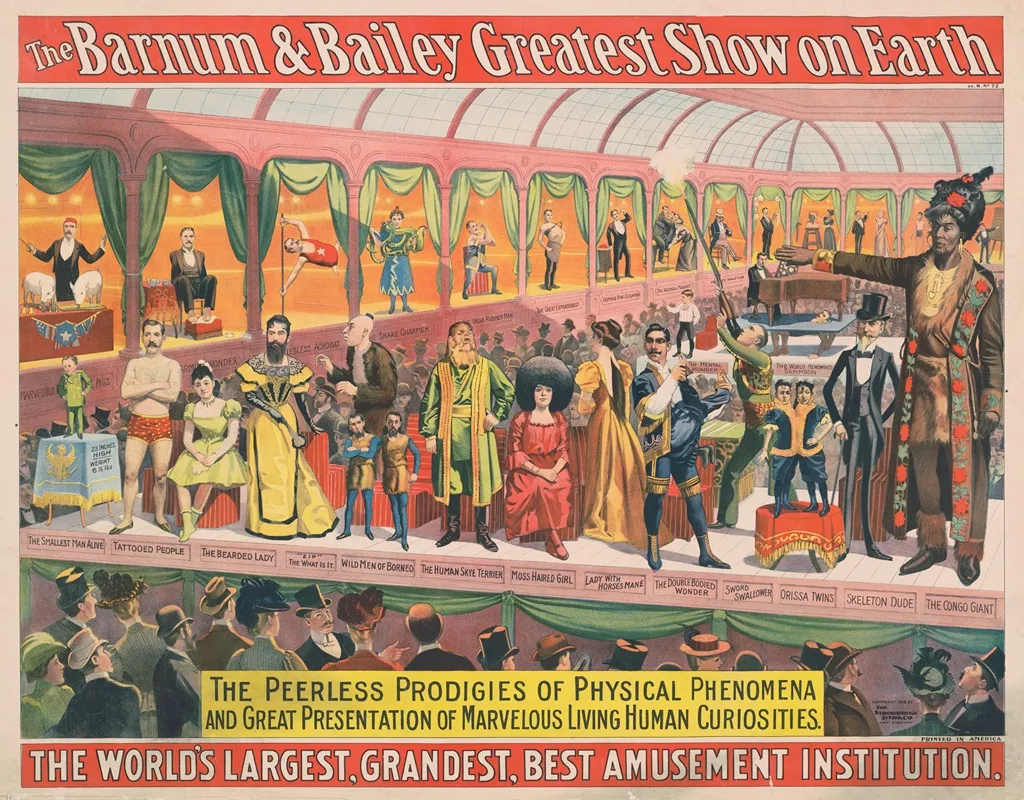 The Peerless Prodigies Of Physical Phenomena With Smallest Man Alive And The Congo Giant