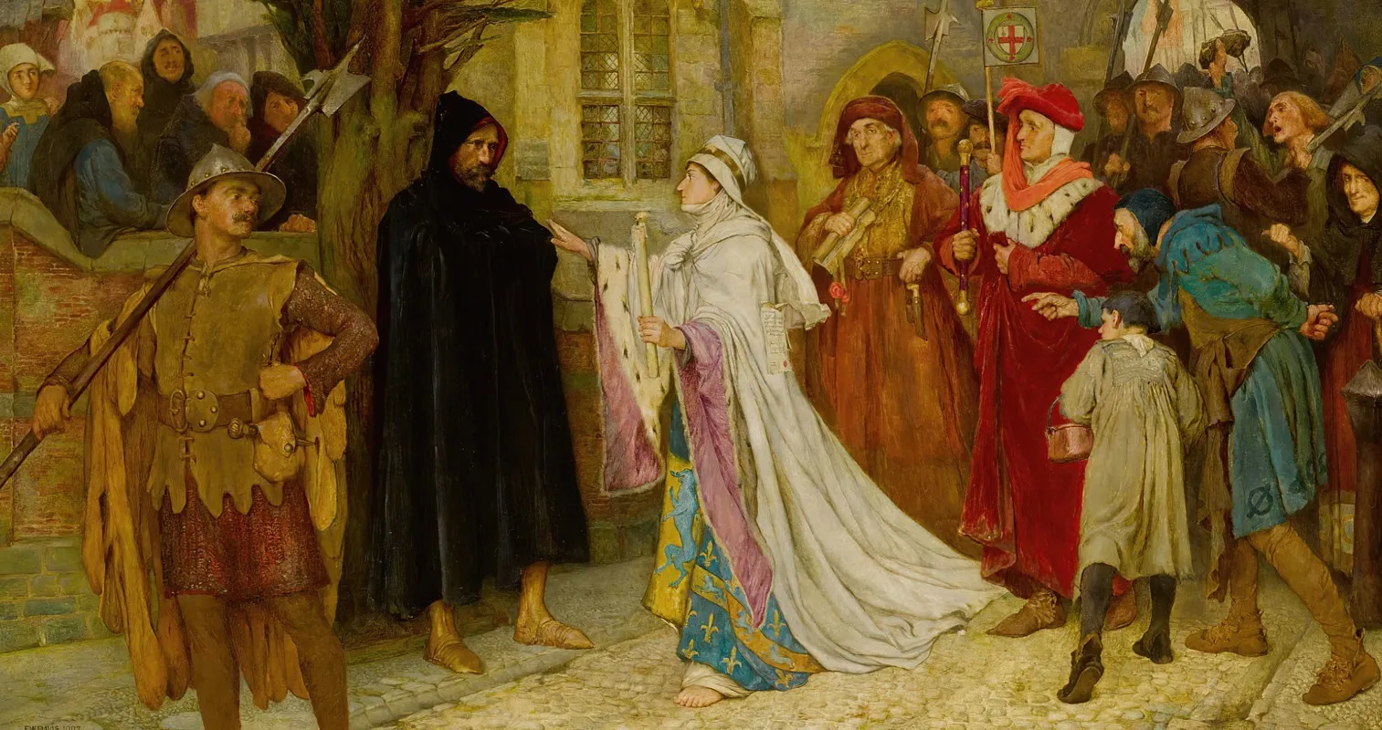 The Penance Of The Duchess Of Gloucester Wall Art by Frederick William Davis - High-Resolution Digital Print
