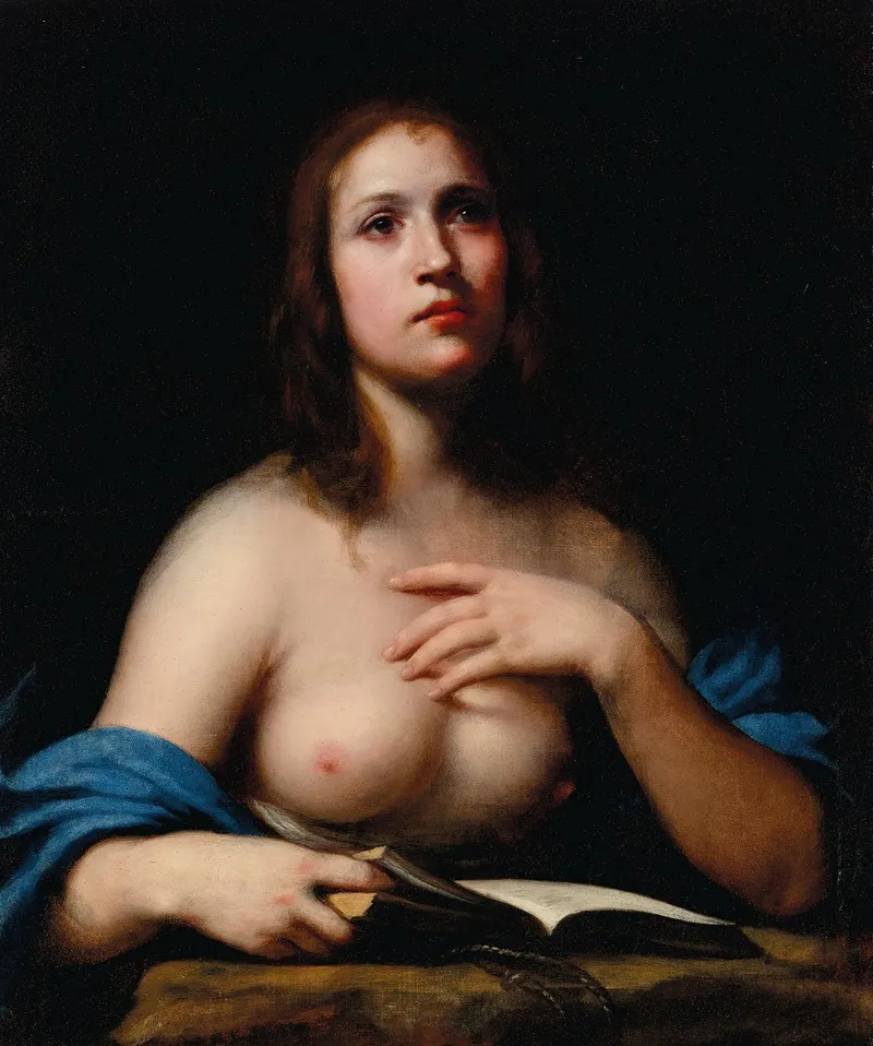 The Penitent Magdalene 18 Wall Art by Felice Ficherelli - High-Resolution Digital Print