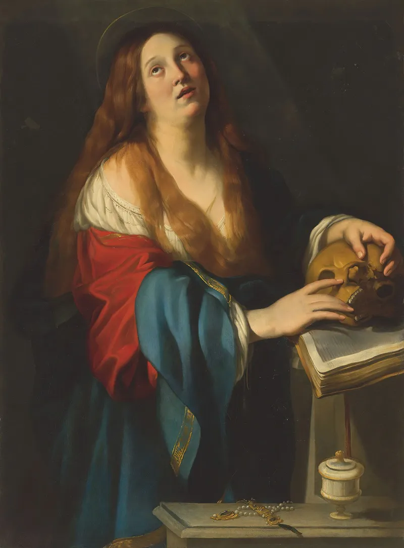 The Penitent Magdalene 19 Wall Art by Francesco Rustici - High-Resolution Digital Print