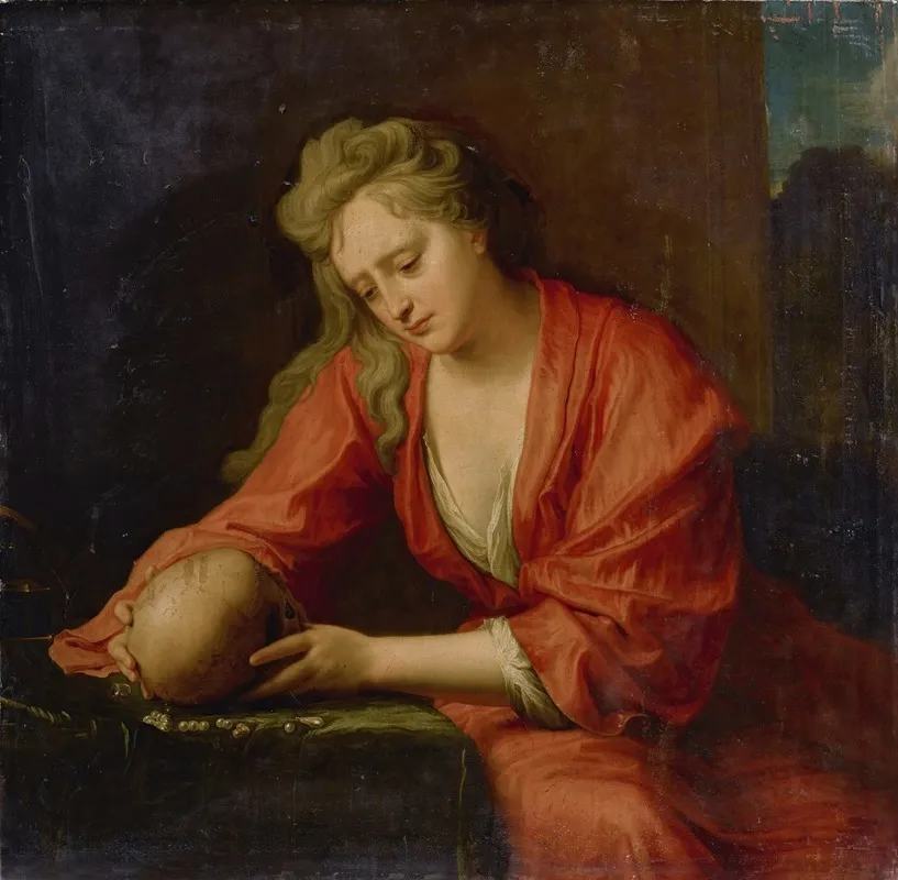 The Penitent Magdalene 25 Wall Art by Jean-Baptiste Santerre - High-Resolution Digital Print