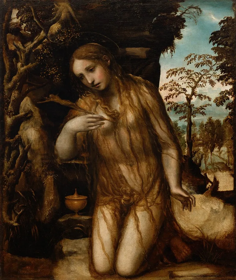 The Penitent Magdalene 29 Wall Art by Sodoma - High-Resolution Digital Print