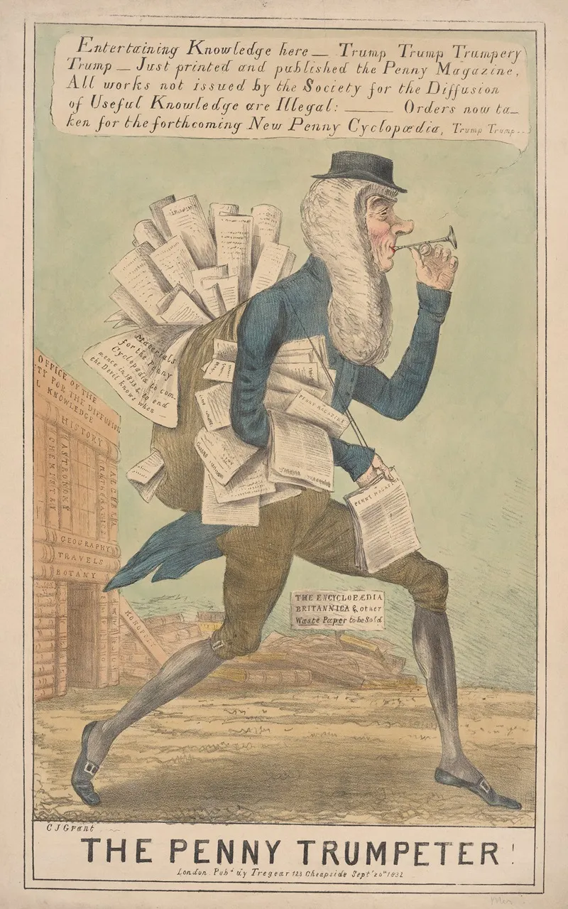 The Penny Trumpeter Wall Art by Charles Jameson Grant - High-Resolution Digital Print