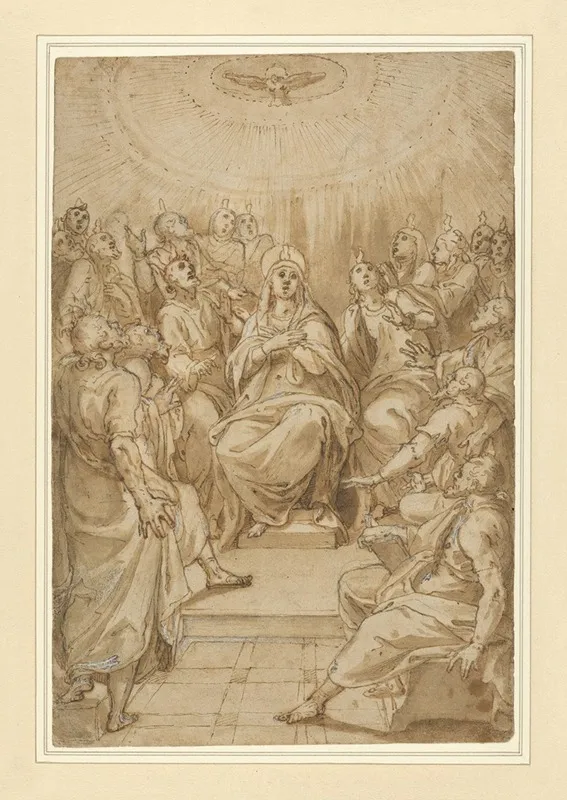 The Pentecost The Descent Of The Holy Spirit