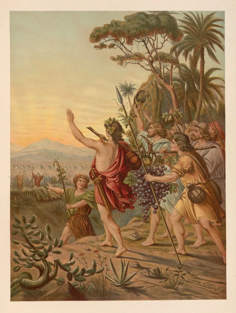 The People Arrive In The Land Of Canaan Wall Art by Jan Ladislaw Sýkora - High-Resolution Digital Print