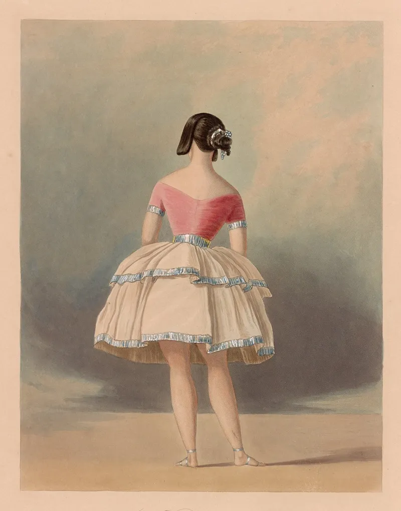 The Pet Of The Ballet No 21 Wall Art by Robert S. E. Gallon - High-Resolution Digital Print