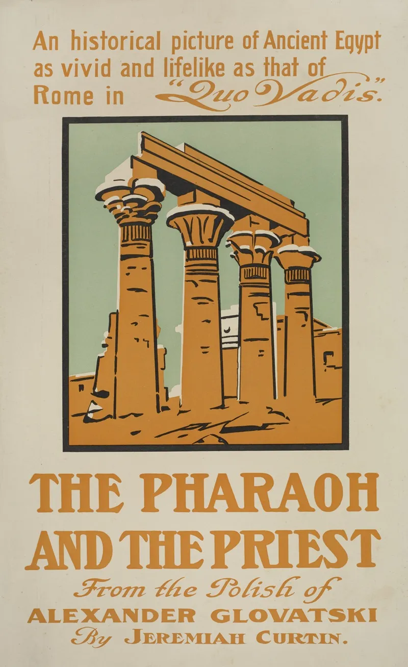 The Pharaoh And The Priest Wall Art by Anonymous - High-Resolution Digital Print