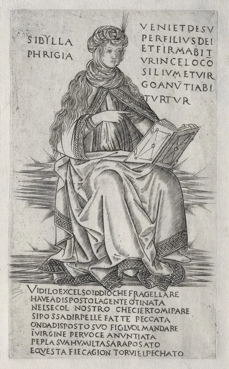 The Phrygian Sibyl Wall Art by Francesco Rosselli - High-Resolution Digital Print