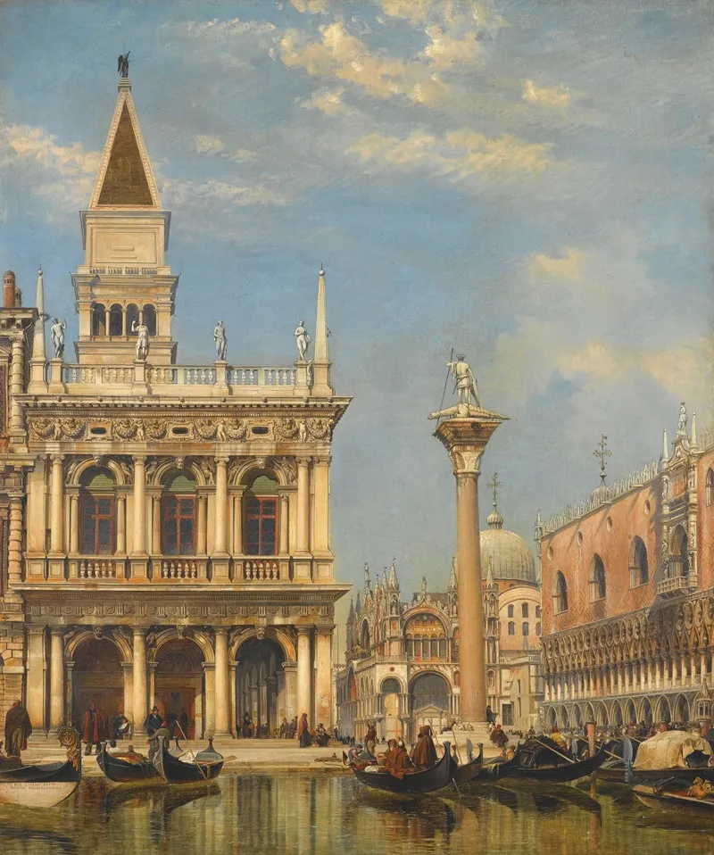 The Piazzetta Of St Mark Venice