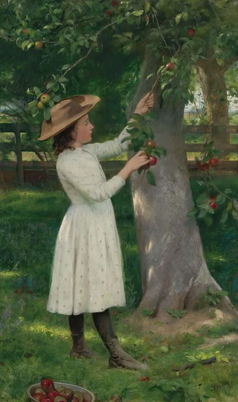 The Pick Of The Orchard Picking Apples