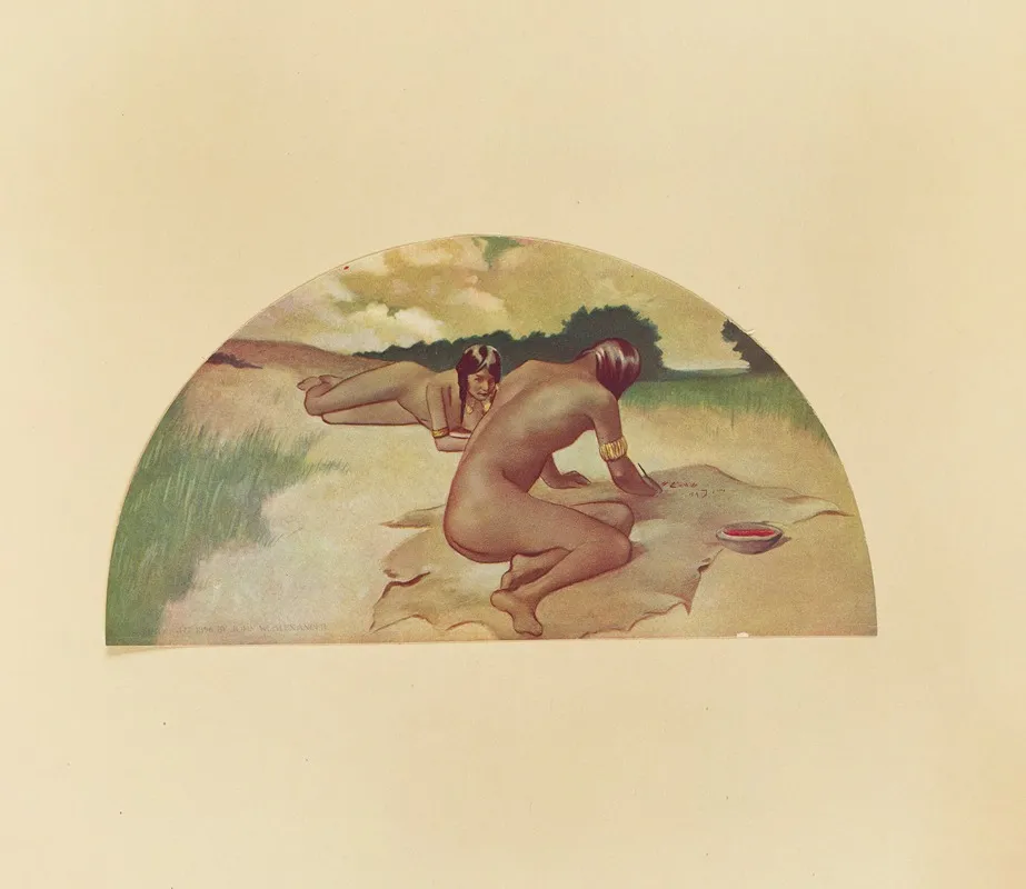 The Pictograph After John White Alexander Wall Art by A.V. Nye - High-Resolution Digital Print