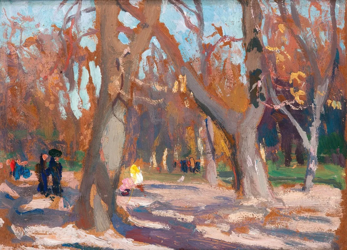 The Planty Park In Krakow 2