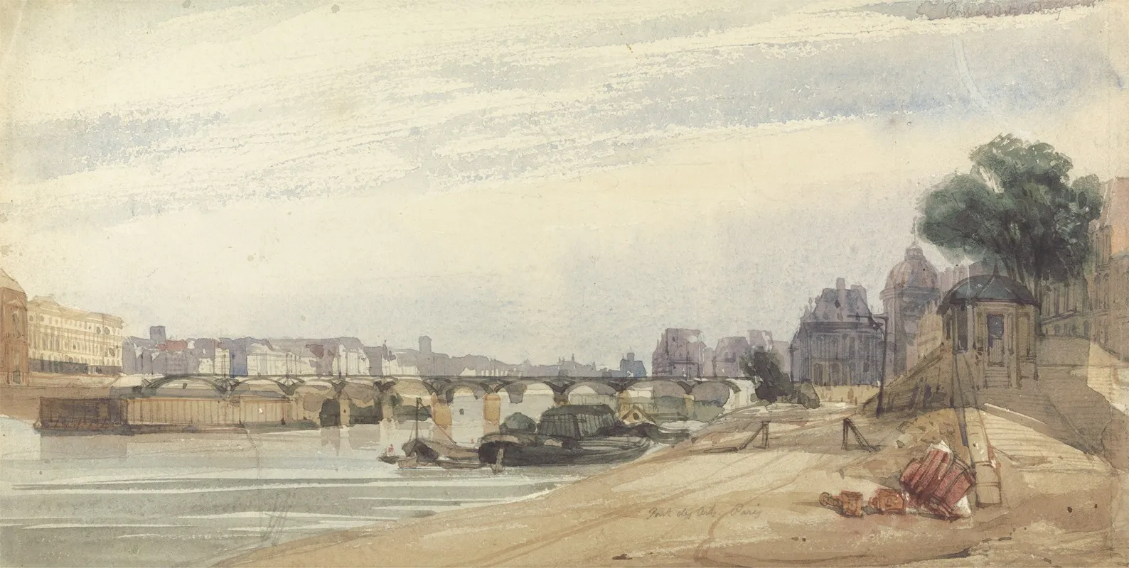 The Pont Des Arts Paris