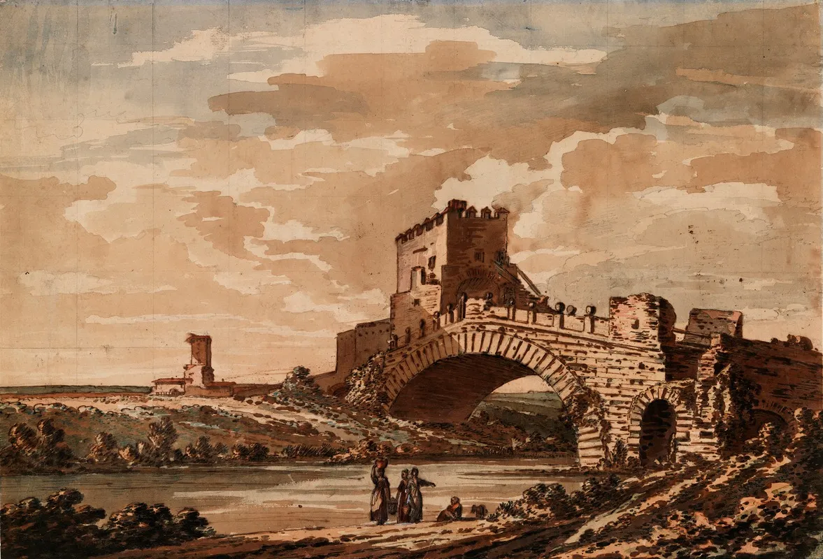 The Ponte Solaro Near Rome