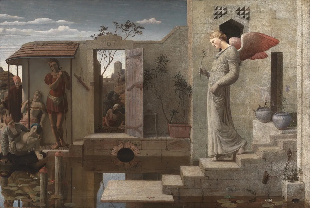 The Pool Of Bethesda Wall Art by Robert Bateman - High-Resolution Digital Print