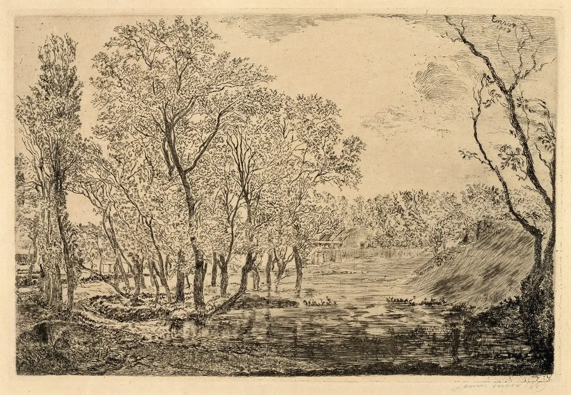 The Pool Of The Poplars