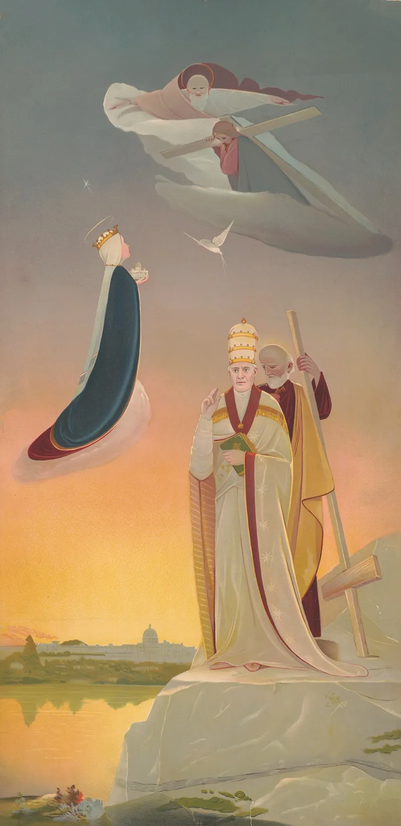 The Pope And Religious Figures 2 Wall Art by Anonymous - High-Resolution Digital Print