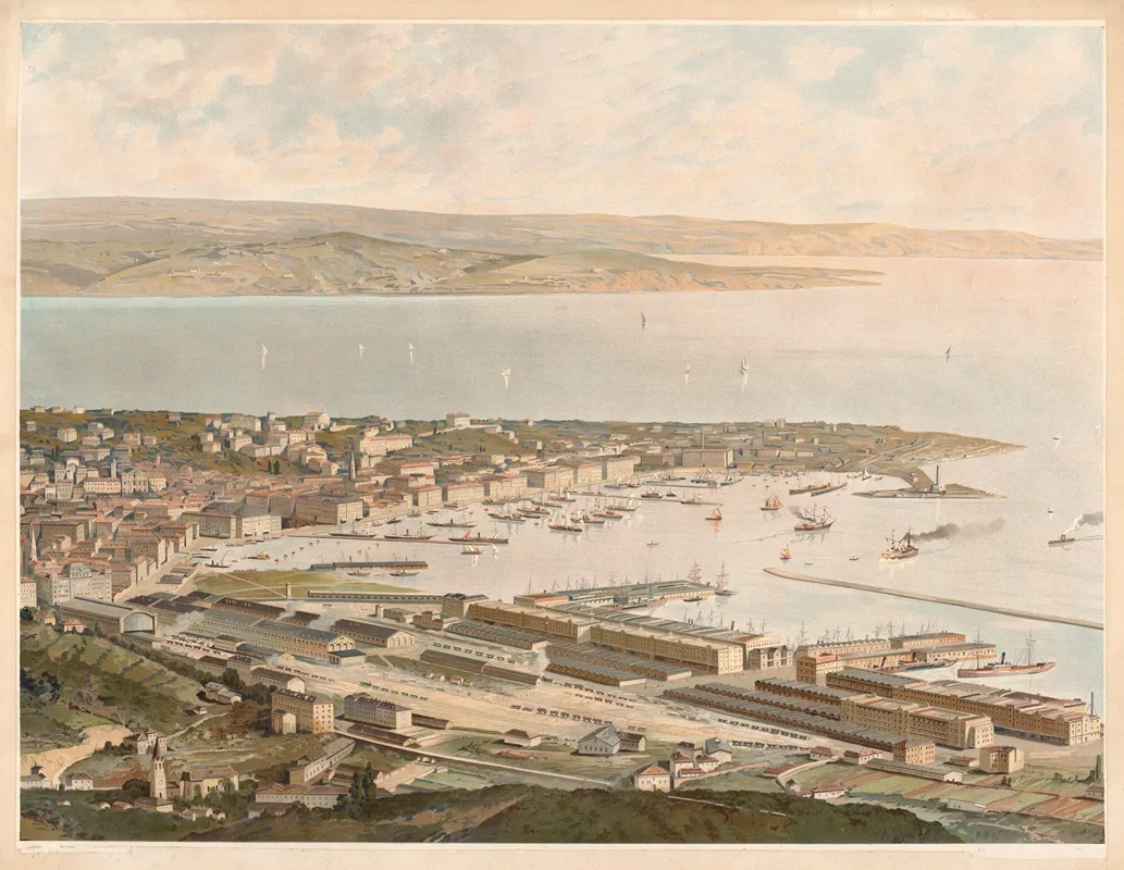 The Port Of Trieste