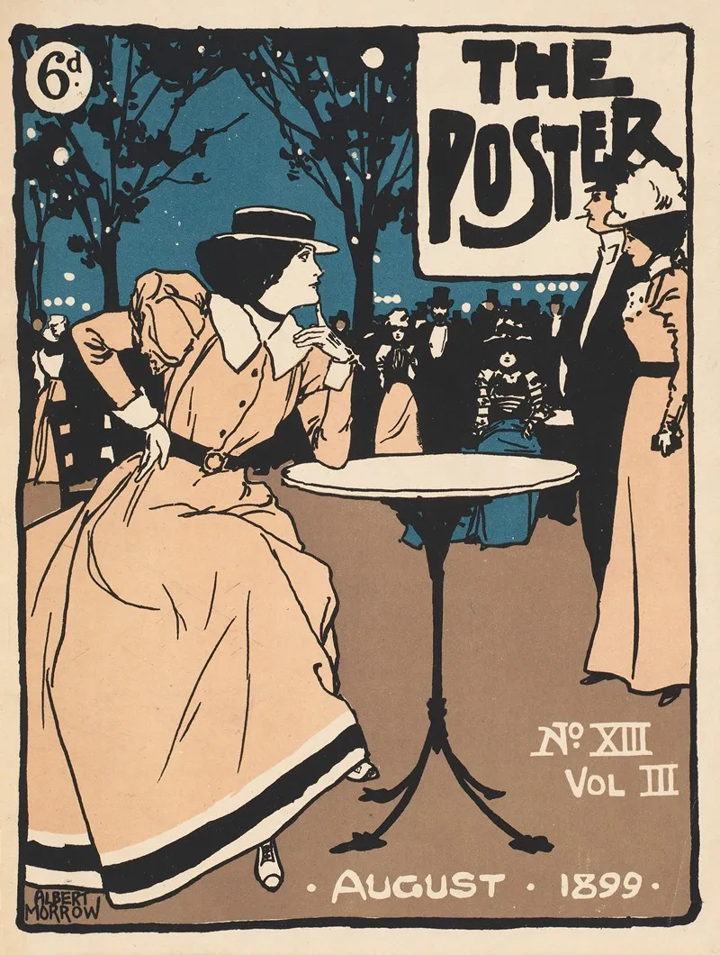 The Poster August by Albert Morrow - High-Resolution Digital Print